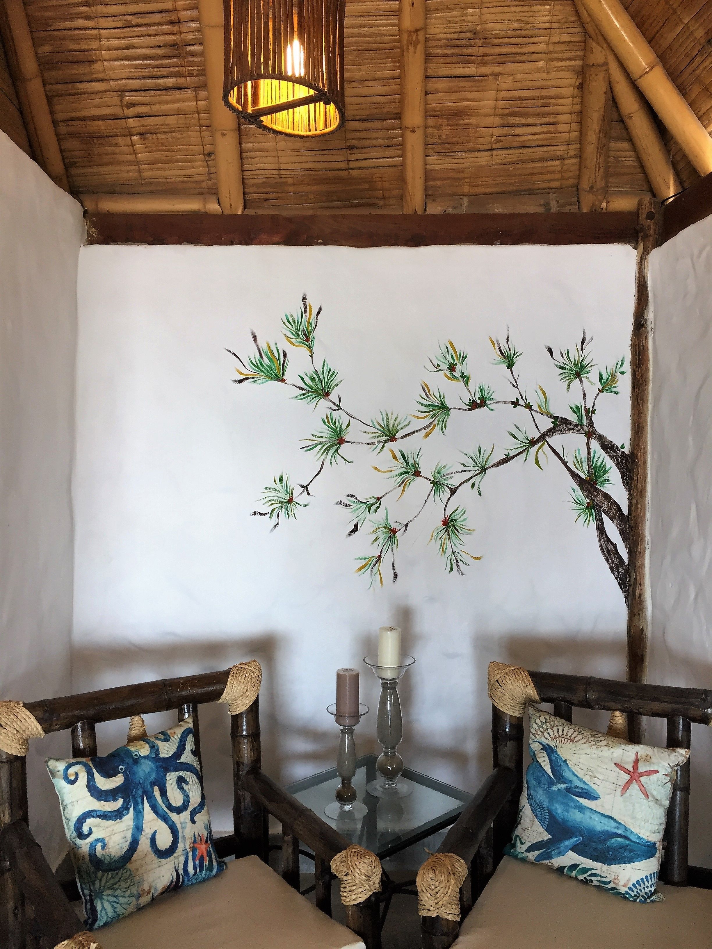 deluxe room, 1 double bed, terrace | living room