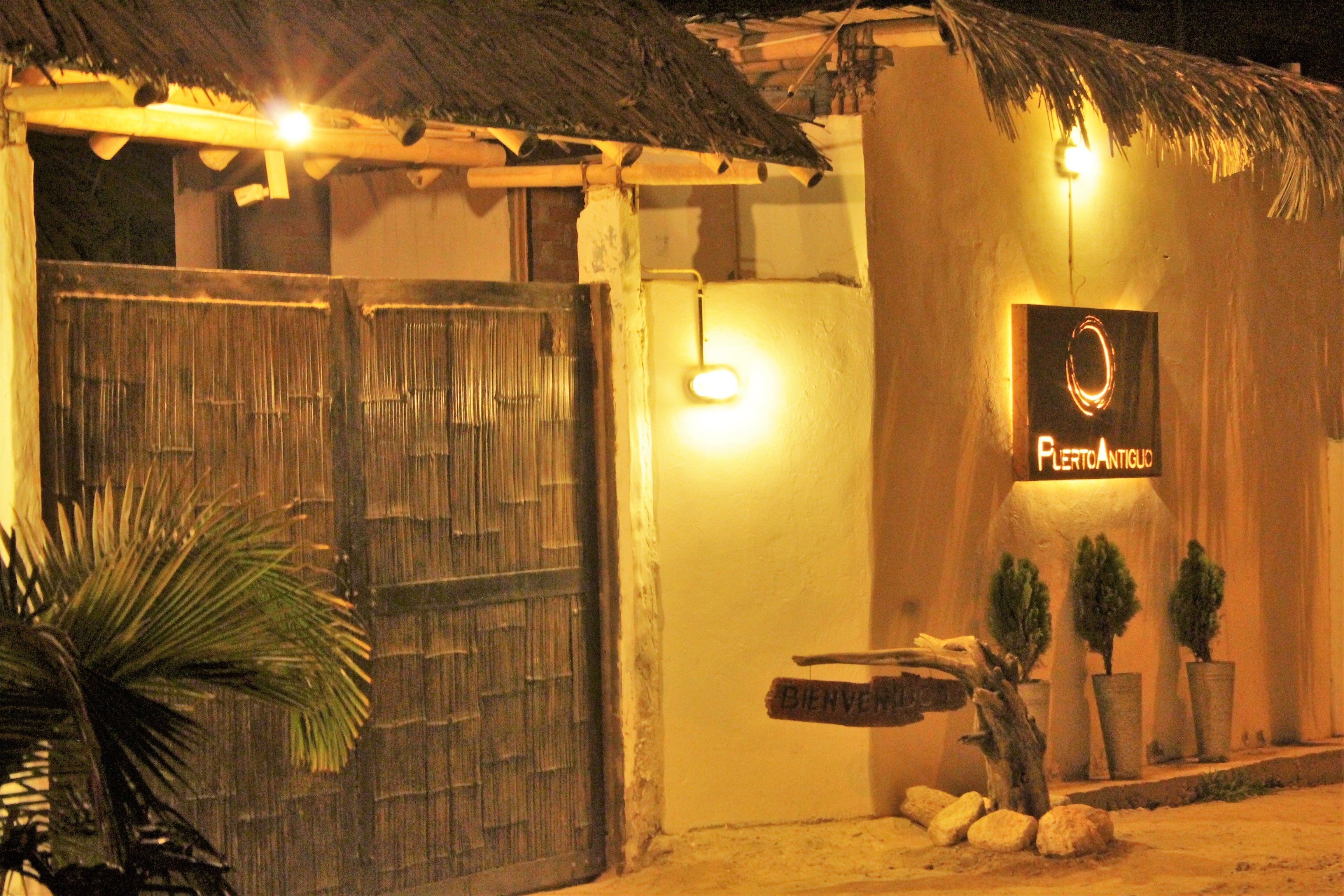 front of property – evening/night