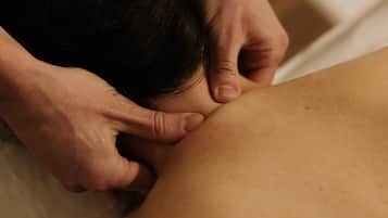 A close-up of a massage being performed.