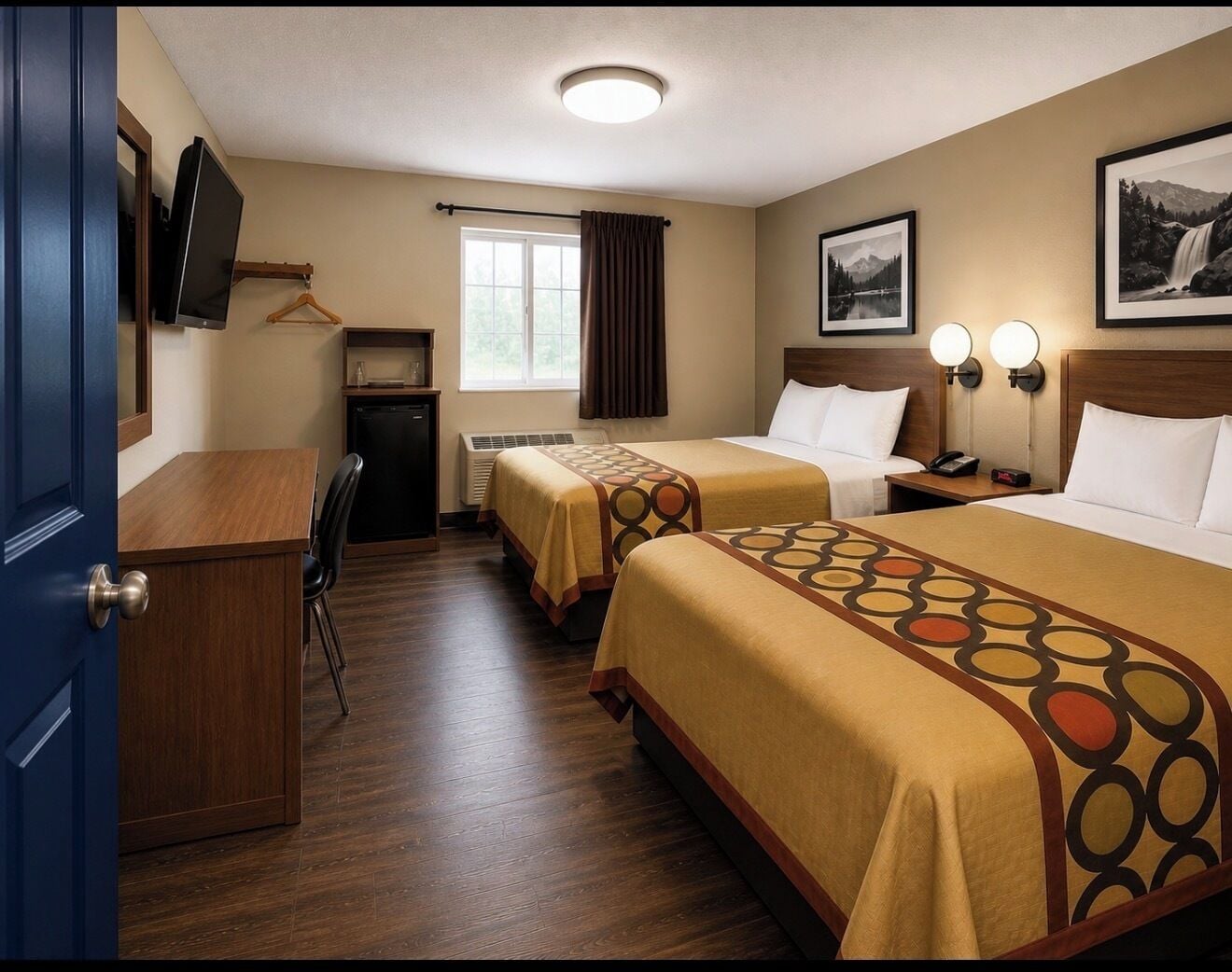 Minibar, bureau, Wi-Fi gratuit, draps fournis