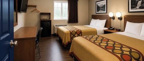 Minibar, escritorio, wifi gratis y ropa de cama