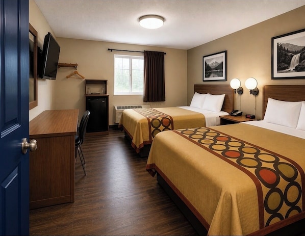 Minibar, desk, free WiFi, bed sheets