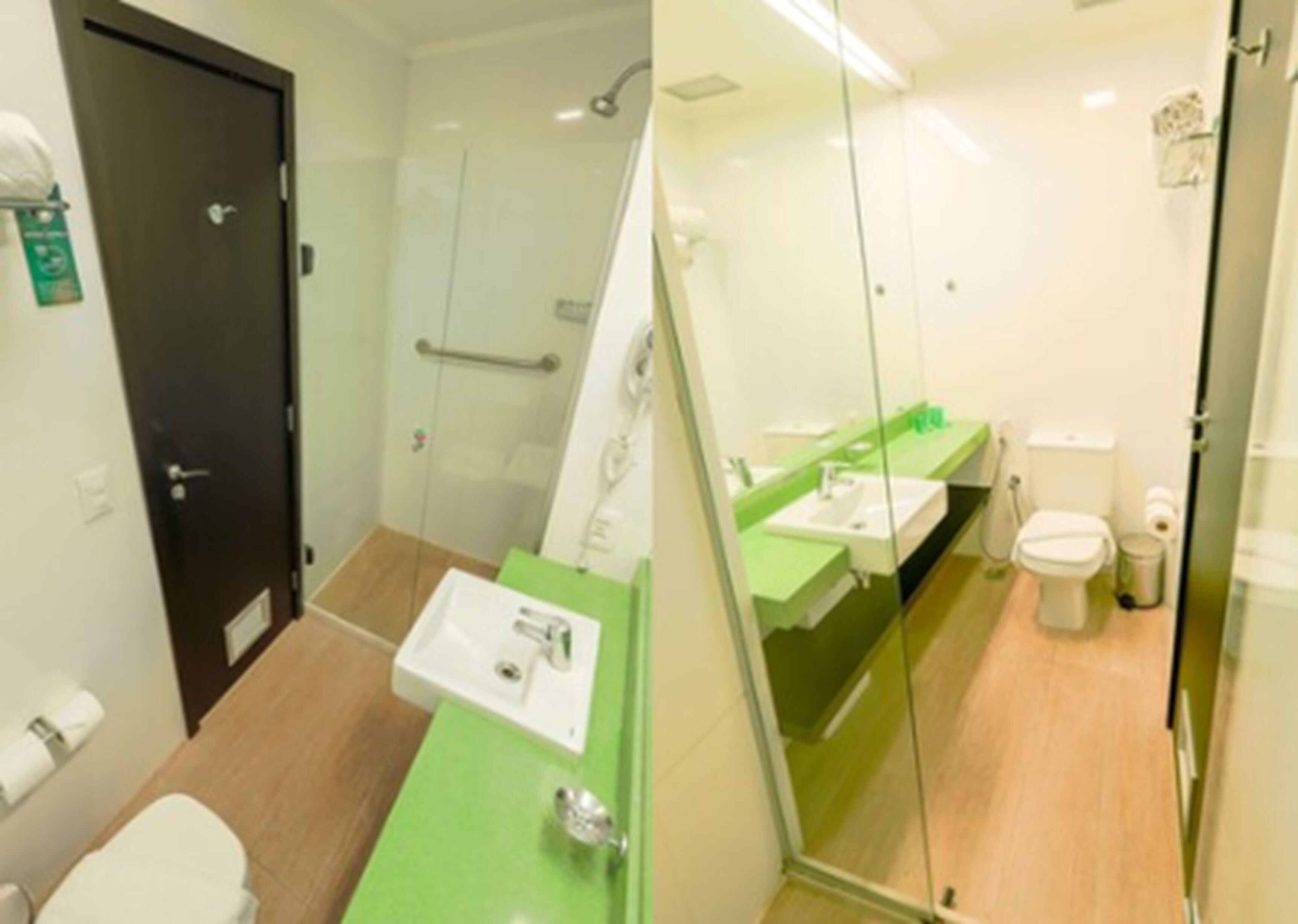standard apartment, 2 single beds | bathroom | shower, free toiletries, hair dryer, towels