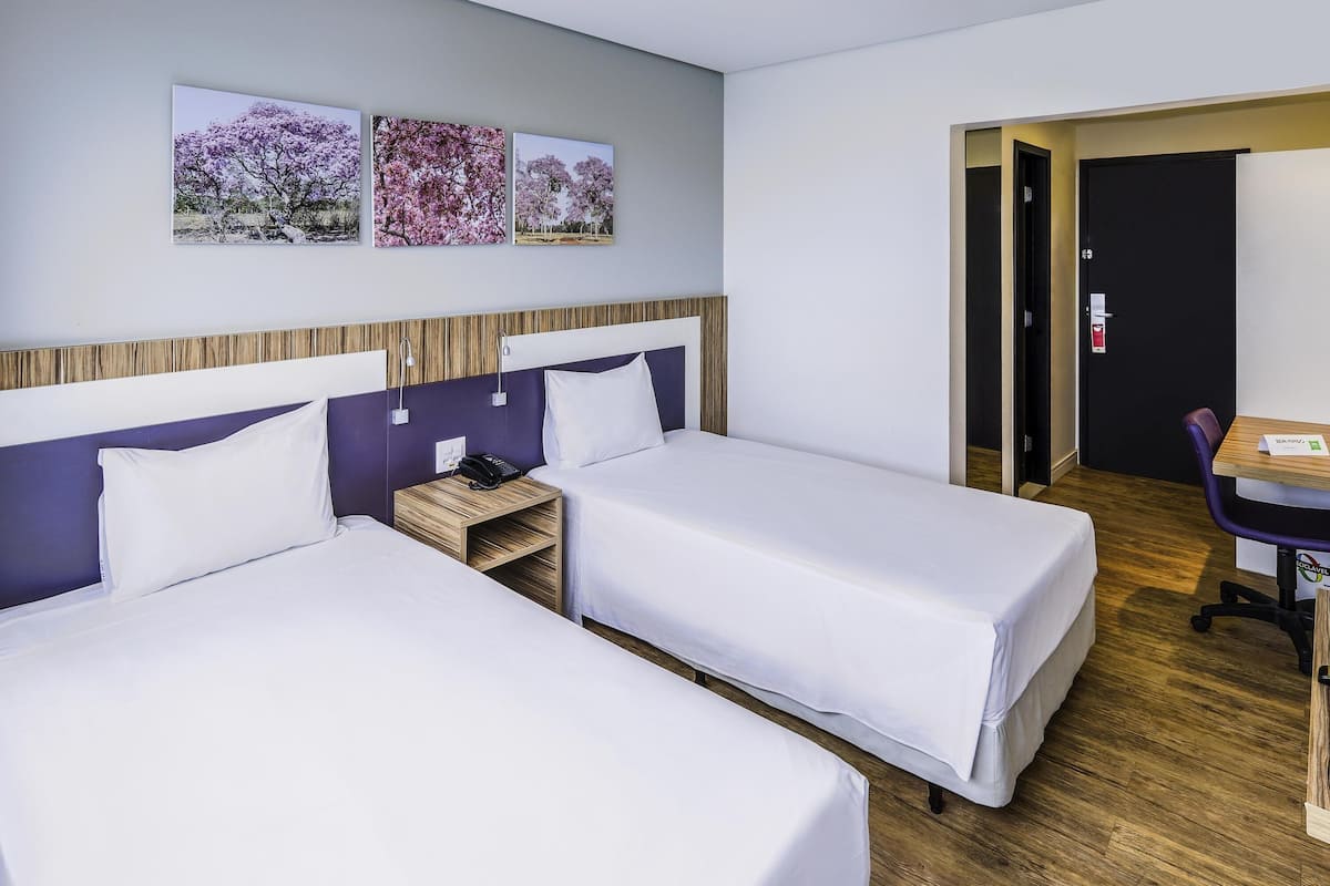 Superior Apartment, 2 Single Beds | Minibar, in-room safe, desk, laptop workspace