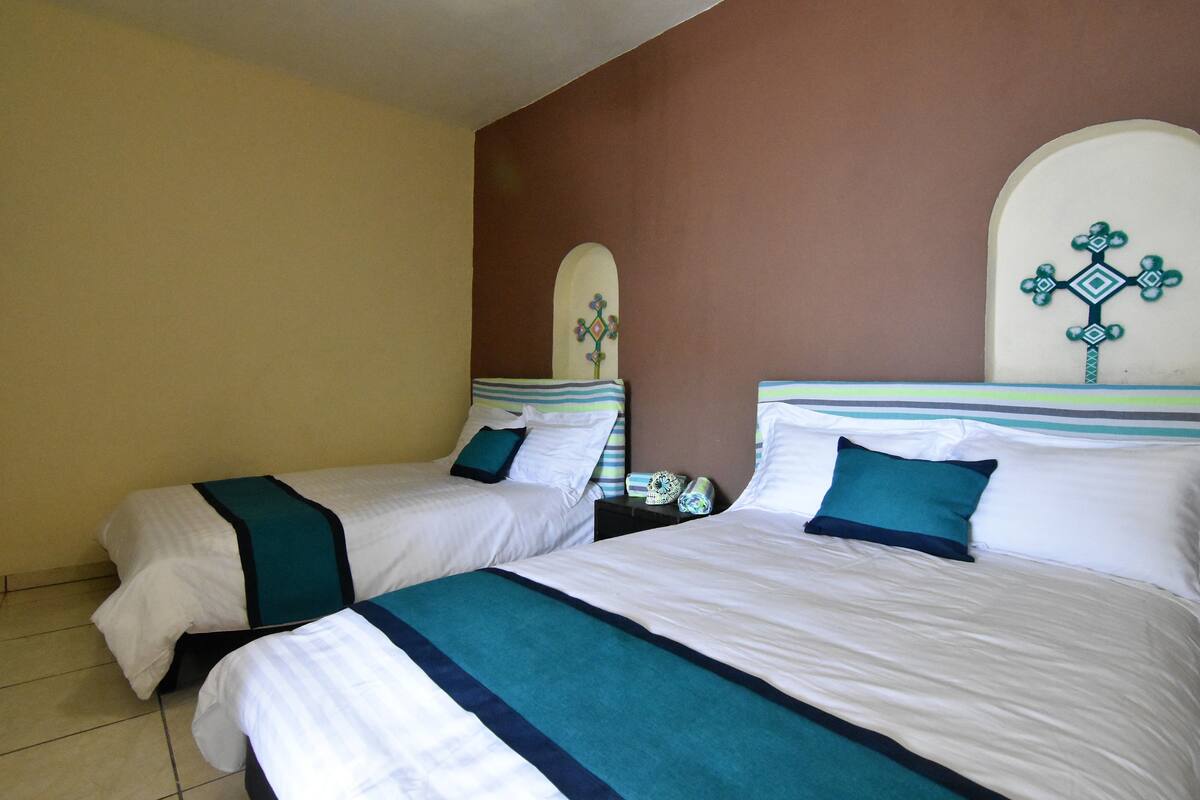 Standard Double Room, 1 King Bed, Kitchenette | Free WiFi, individually decorated, bed sheets