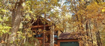  Pinetop CClub, AC, 2 Bd Rm Plus Loft, Huge Windows, Enclosed Deck, 1/2 Acre,