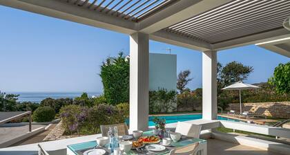 Villa Giasemi, toute neuve avec piscine privée, prÚs de la plage, Sofia Luxury Villas