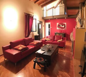 TV, caminetto, videogiochi, libri