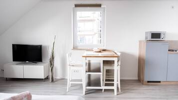 1 sovevĂŠrelse, strygejern/strygebrĂŠt, gratis Wi-Fi, sengetĂžj