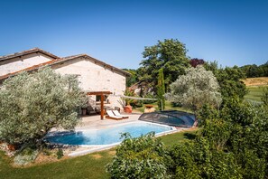 Pool - Casa Guillarmou - Heated Pool & Spa - Splendid (Castelnau-de-Montmiral)