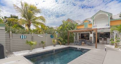 âš villa beach house Ă 150 m de la plage dâOrient Bay
Ă deux pas des restaurantđŽ