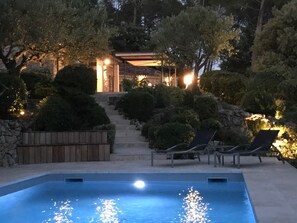 Alberca al aire libre 