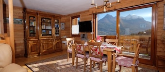 CHALET 4 * SOUTH TRIPLEX SOFT CHIMNEY BALCONIES GARDEN VIEW GREENHOUSE CHE CALM