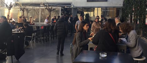 Restauration en plein air