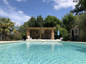 Außenpool, beheizter Pool