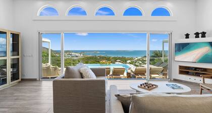 Villa Turquoze, ein außergewöhnlicher Blick auf die Bucht von Orient