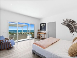 4 bedrooms, iron/ironing board, travel crib, WiFi - Villa Turquoze, an astonishing view on Orient Baie (Saint Martin)