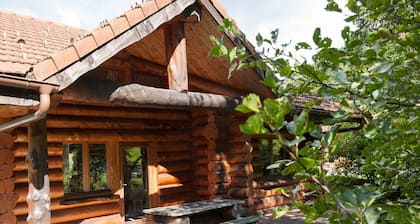 Beau chalet rondins en bordure de rivière dans les Vosges, wifi, tout équipé