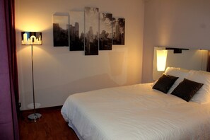 3 habitaciones, tabla de planchar con plancha y wifi gratis 