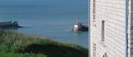 Blick von der Unterkunft