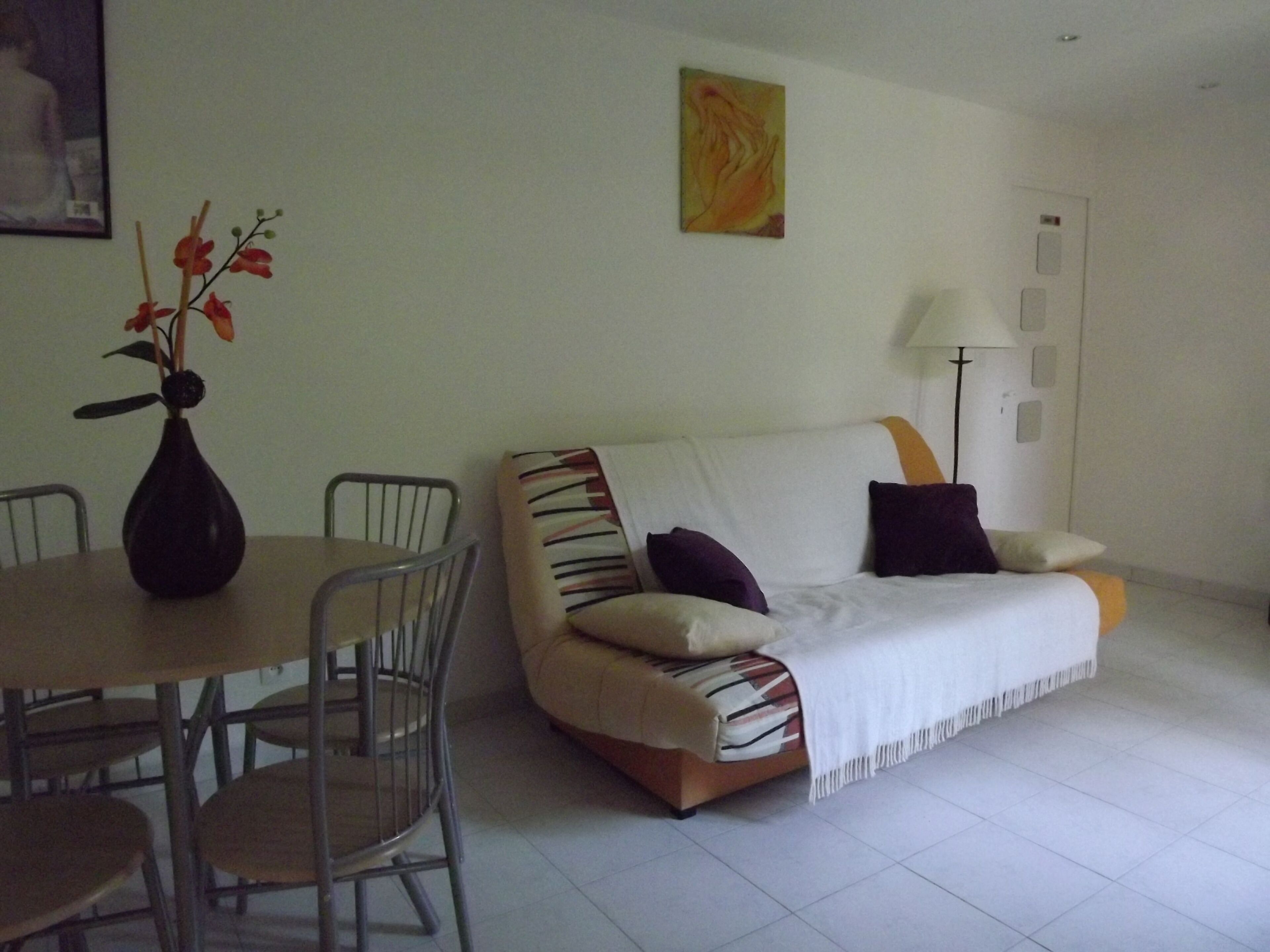 Fernseher, DVD-Player, Bücher, Videothek