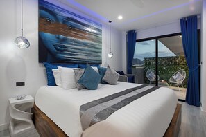 3 chambres, coffres-forts dans les chambres, fer et planche à repasser