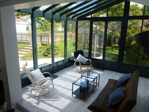 HAUS MIT BEHEIZTEM SWIMMINGPOOL 50 M VOM ANDERNOS BEACH