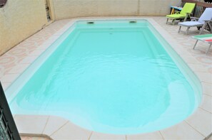 Außenpool, beheizter Pool