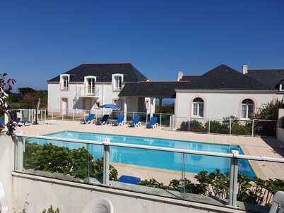 Belle Ăle en Mer, house 5 to 7 rooms, swimming pool, sea view