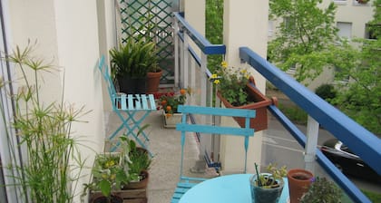 Vast T2 60m² duplex. In der Nähe von Fährhafen, Strand und Conleau PIBS