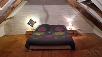 2 chambres, fer et planche Ă  repasser, Wi-Fi, draps fournis