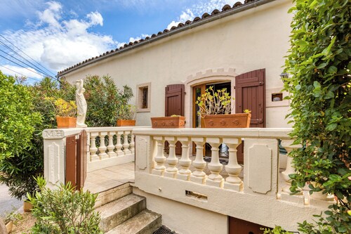 Detached house in the countryside - 2 terraces - 2.5 km from Lac du Salagou