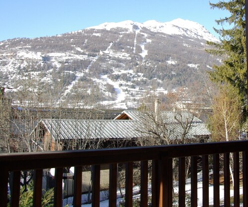 Appart lumineux 59 m² Balcon belle vue  Prorel, Briançon Serre Chevalier 1200