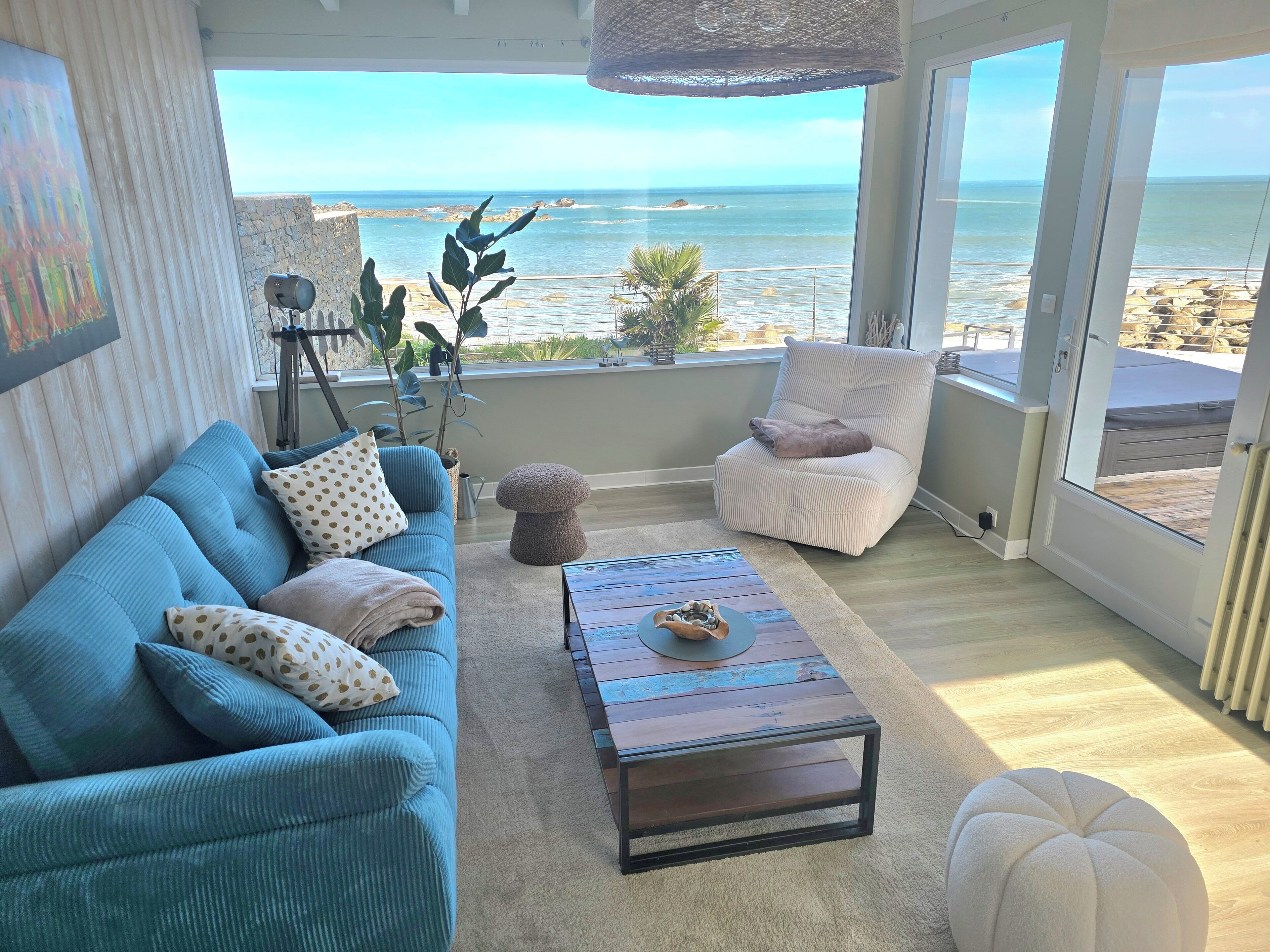 Smart TV, DVD player, books