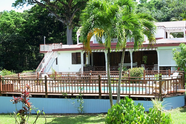 La villa vue du jardin