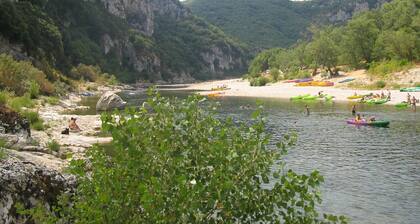 Chalet Cevennes, Frankreich, Gard, Ardeche, Pool, Ruhig, Garten, in der Nähe von Aktivitäten