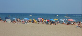 Luksusvilla 6/7 personer, air condition, oppvarmet basseng, spa, strand 200 meter