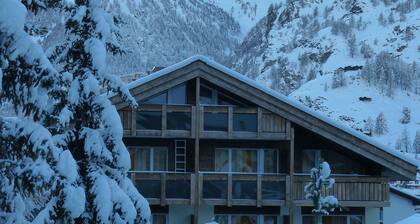 Zermatt centre - High standing all mod cons rental - View of the Cervin