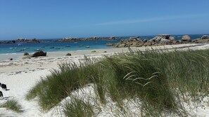 Tæt på stranden
