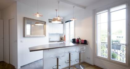 Appartement Cozy et Design, ambiance village au cĆur de Paris -