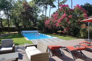 Indoor pool, outdoor pool