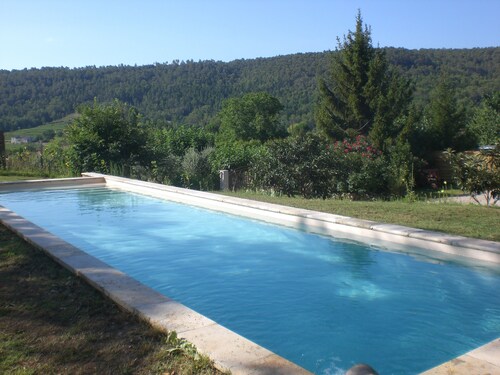 Air-conditioned House With Pool IN Salernes 6 People