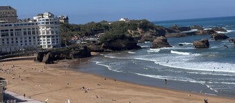 Apart 4 pers. with swimming pool and unbelievable view on ocean !