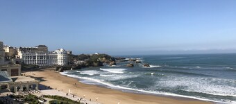 Apart 4 pers. with swimming pool and unbelievable view on ocean !