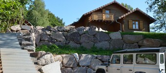 Chalet de petit machin Spa et Sauna proche Gerardmer La Bresse