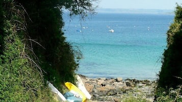 Beach nearby, beach towels