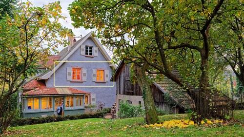 Der WANDERER ***** - Schöne ruhige Lage, mit Blick u. Terrasse im Garten.