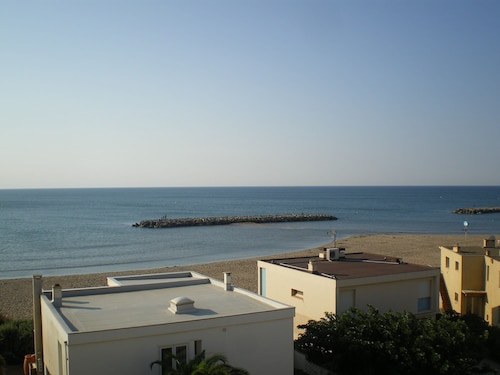 valras-plage luxus wohnung oberstes stockwerk erste linie 