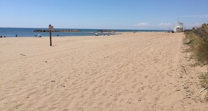 valras-plage luxury apartment top floor first line