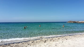 On the beach